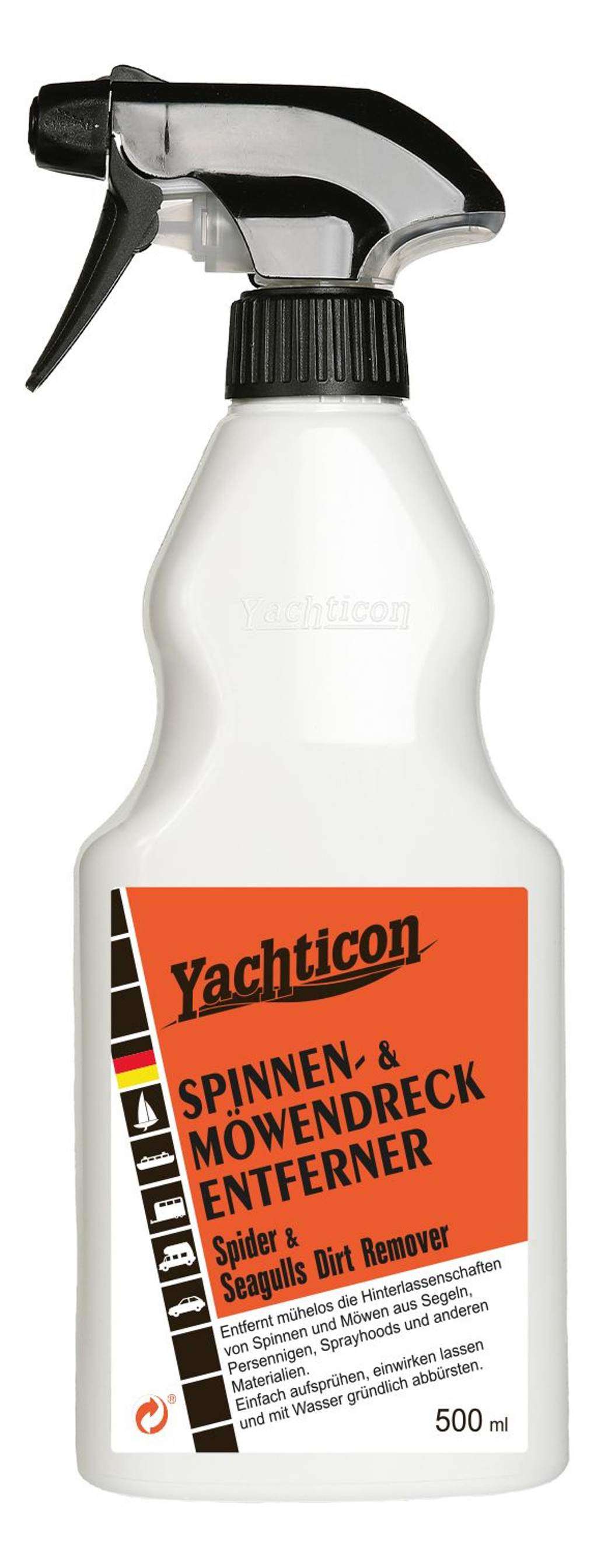 Spinnen- und Mövendreck Entferner