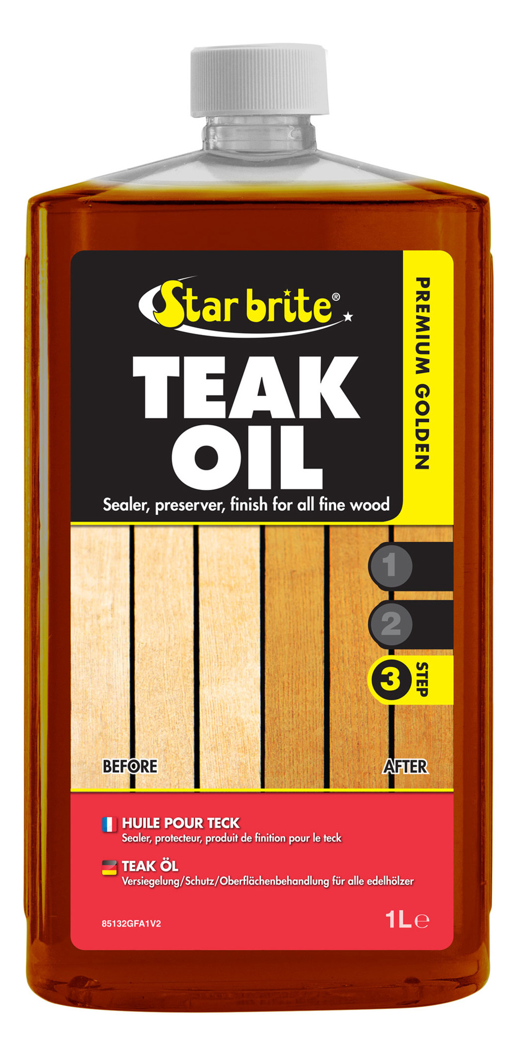 Premium Golden Teak Oil