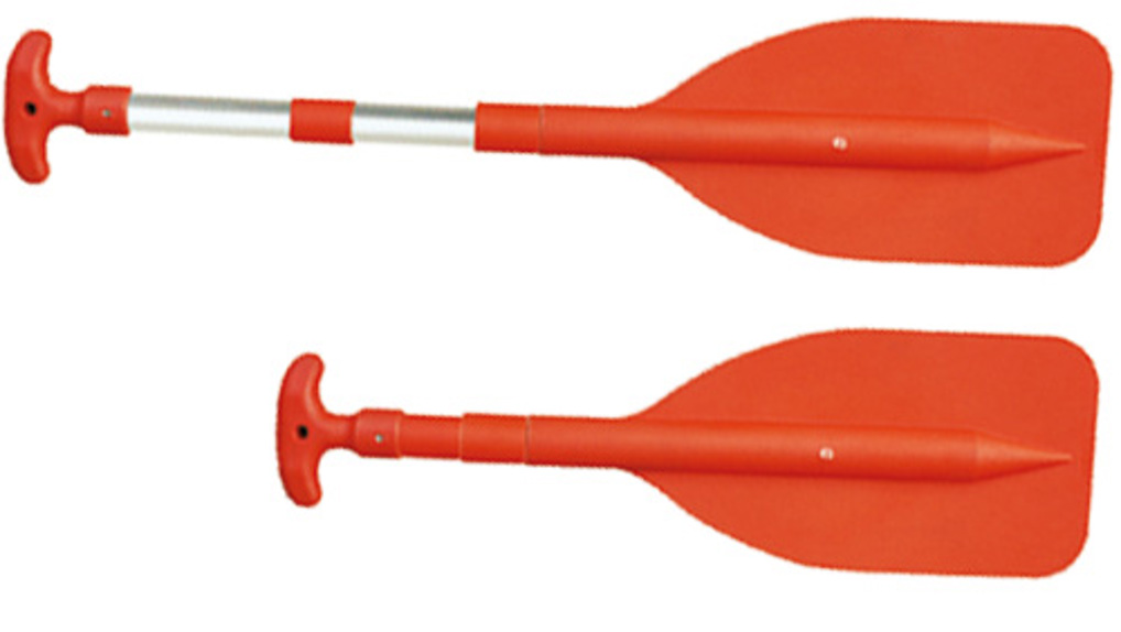 Teleskoppaddel dreifach