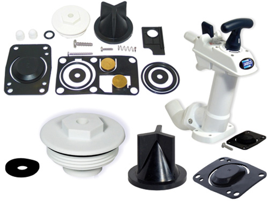 Ersatzteile für Toilette mit Handpumpe