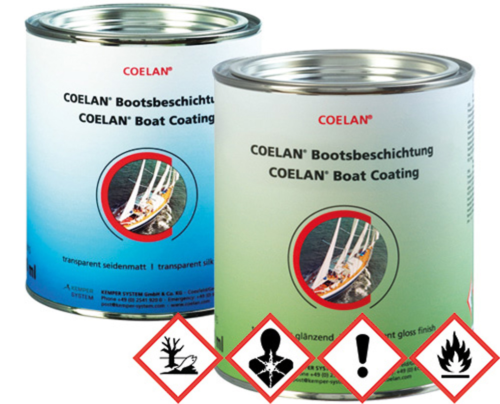 Bootsbeschichtung transparent
