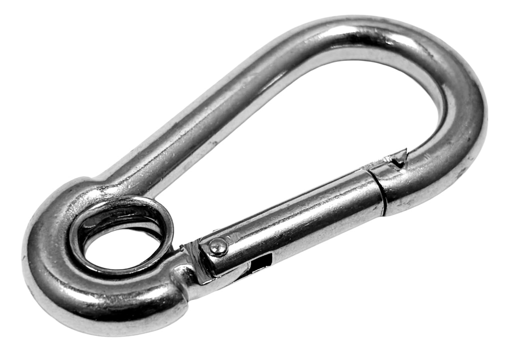 Nirokarabiner mit Auge