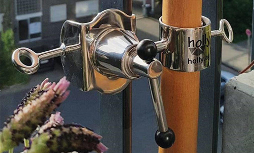 Schirmhalterung Gelenk