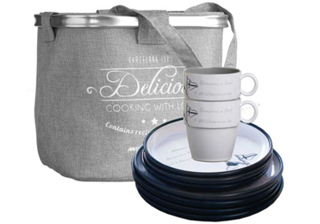 Bootsgeschirr Welcome on Board Set