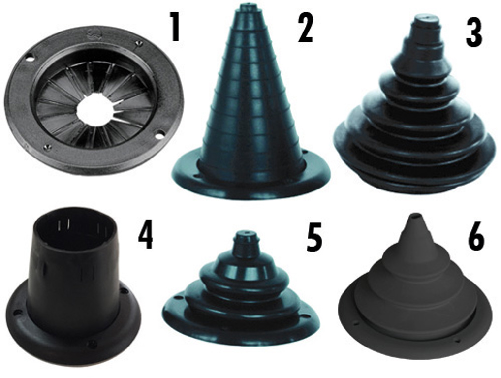 Spritzkastendurchführung