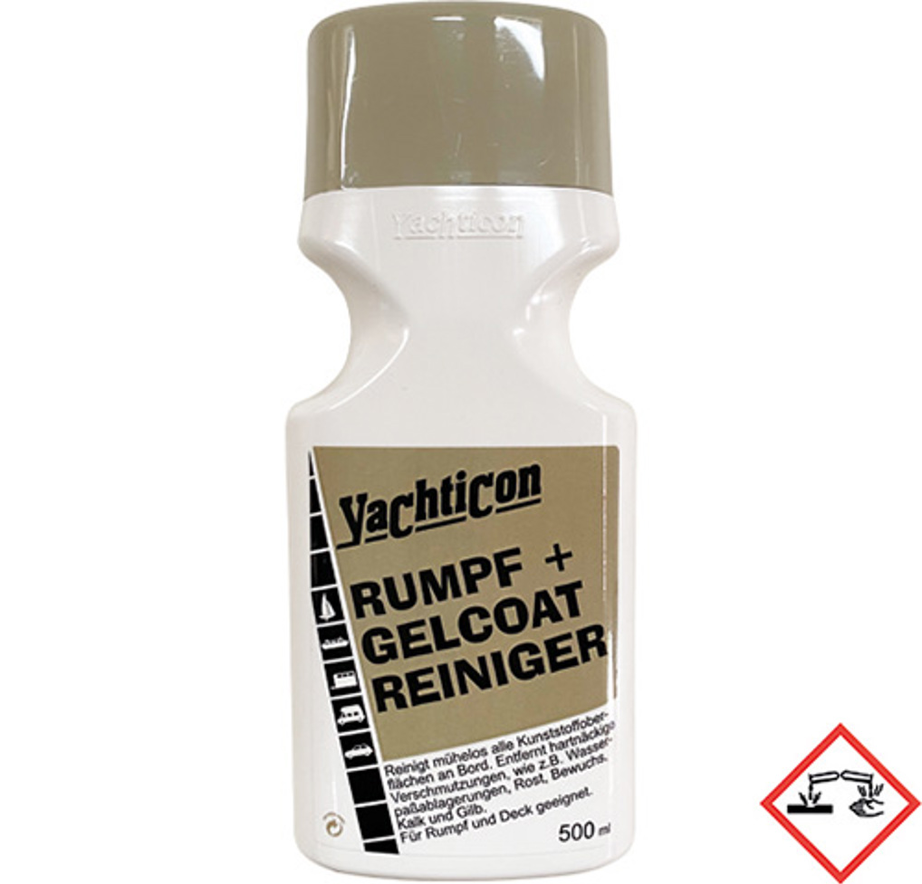 Rumpf und Gelcoat Reiniger