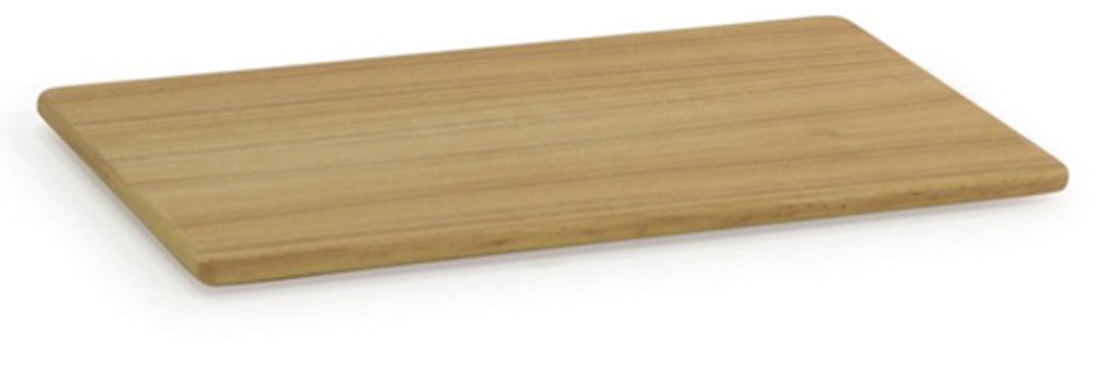 Teakholz beschichtete Tischplatte