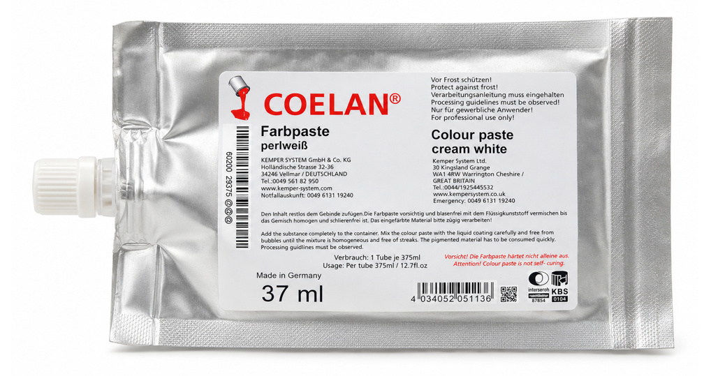 Farbpaste für Bootsbeschichtung glänzend