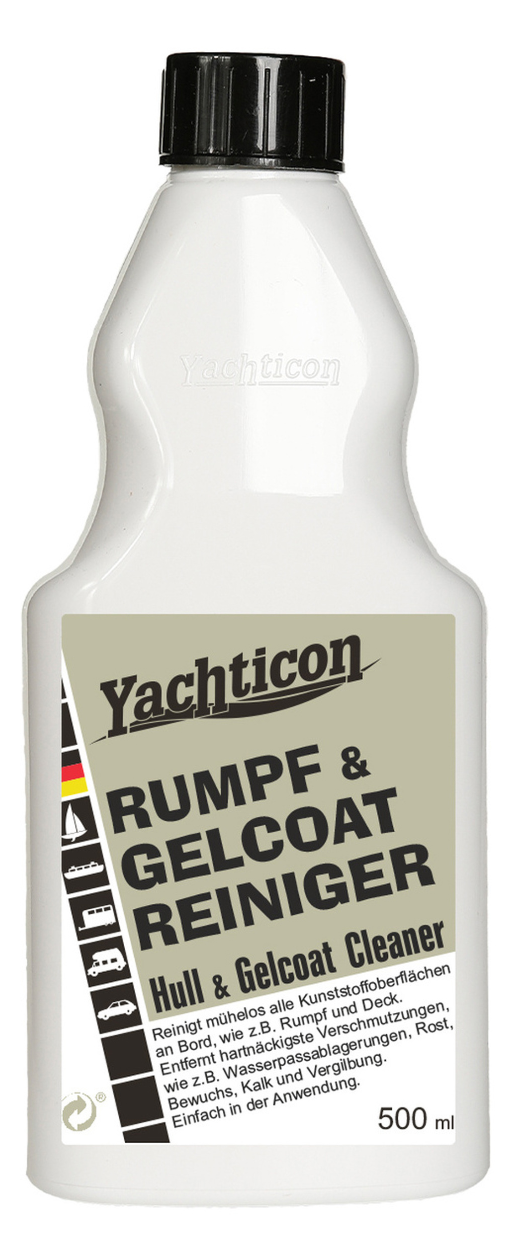 Rumpf und Gelcoat Reiniger