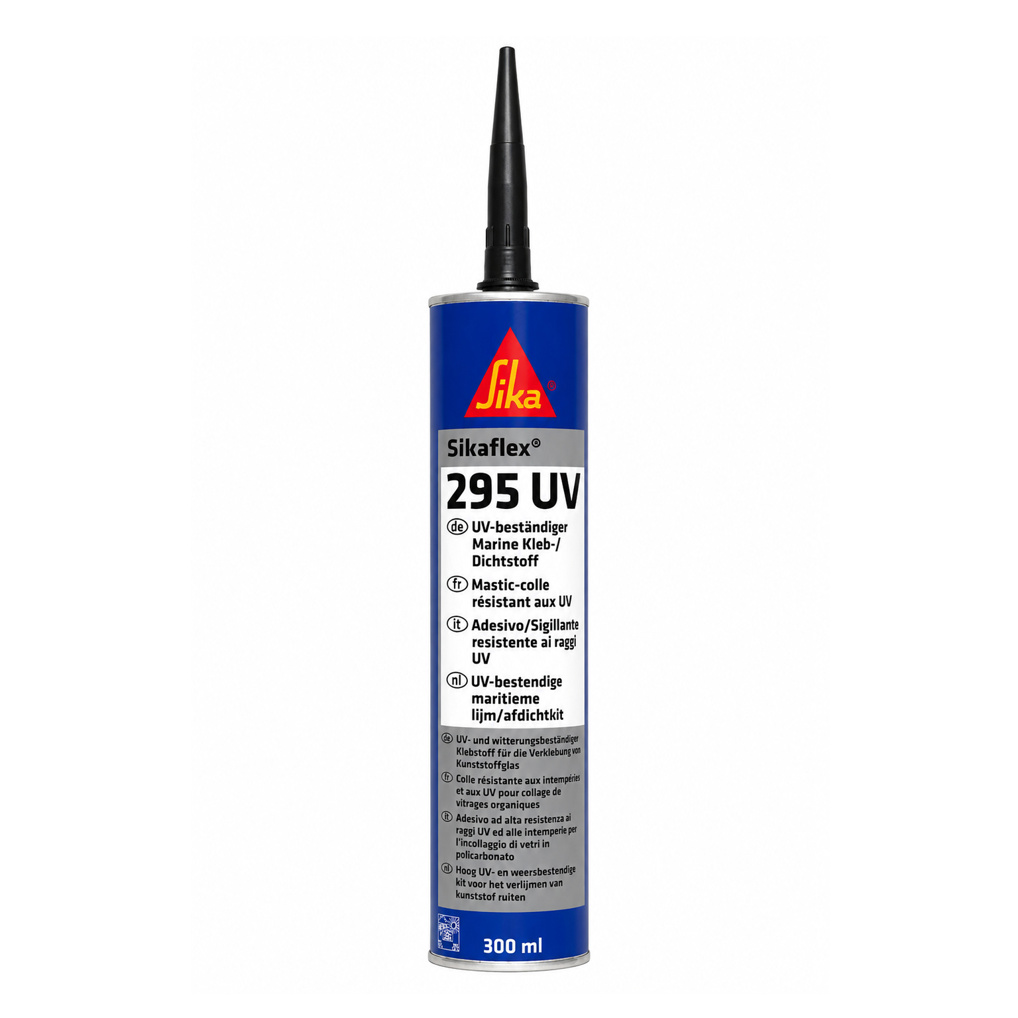 Sikaflex 295 UV (Kleben von Kunststoffscheiben)