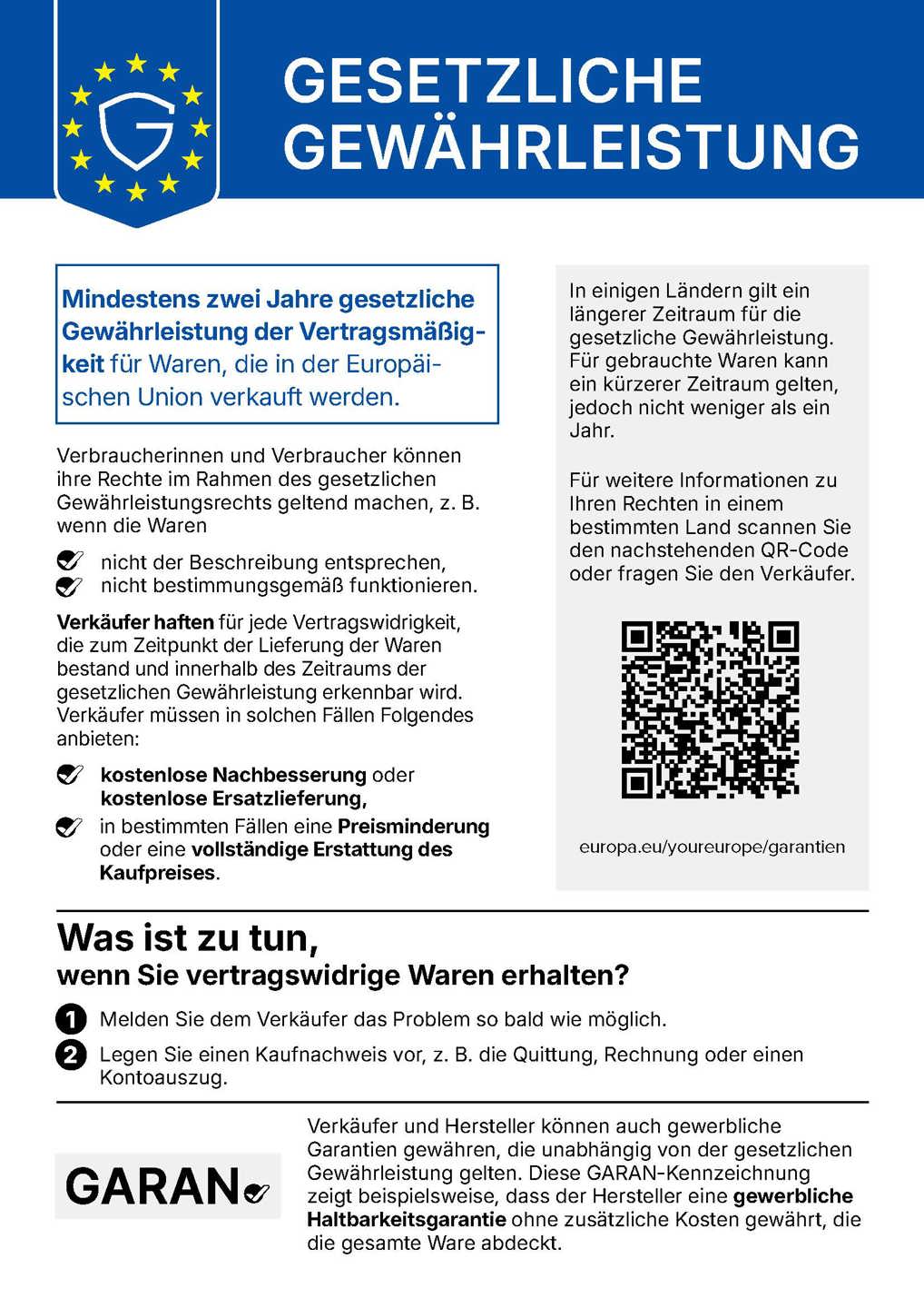 Legal Guarantee Notice DEN.Pdf Page 1