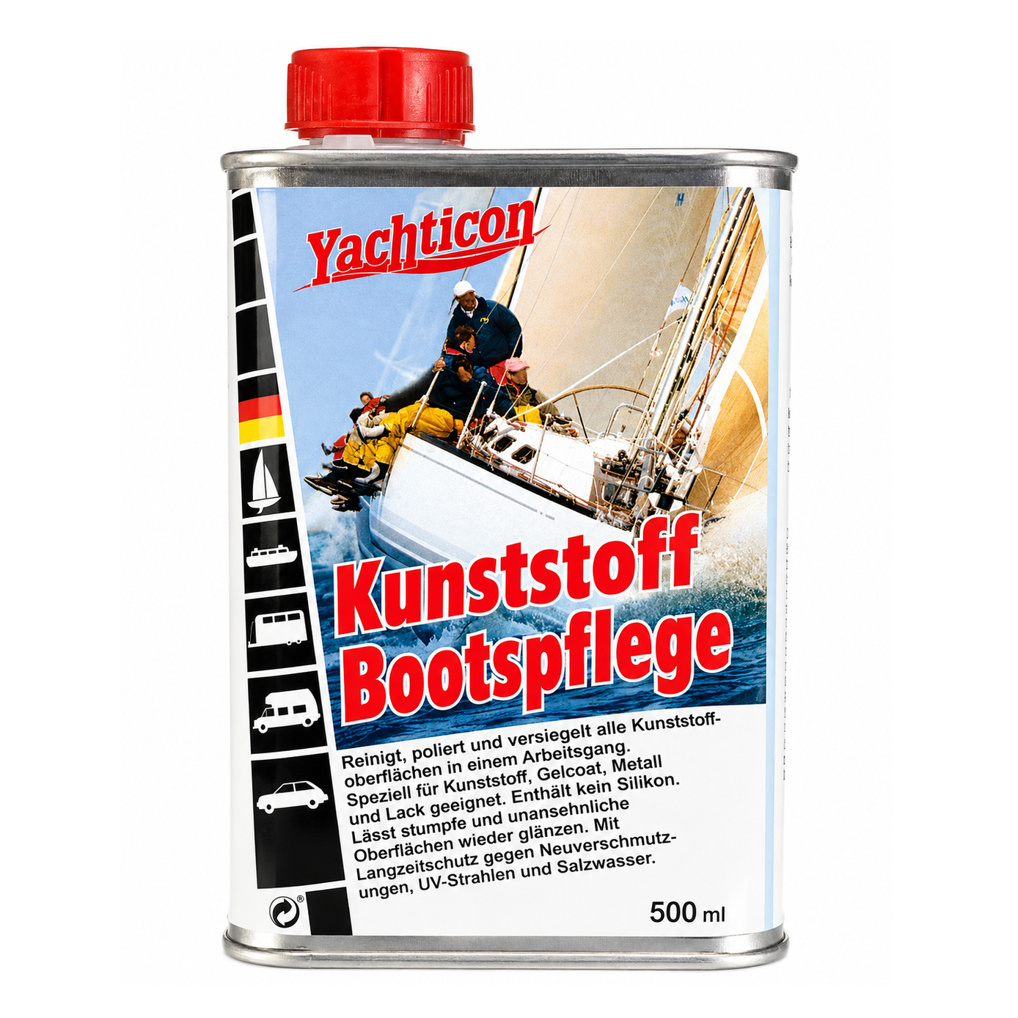 Kunststoff Bootspflege