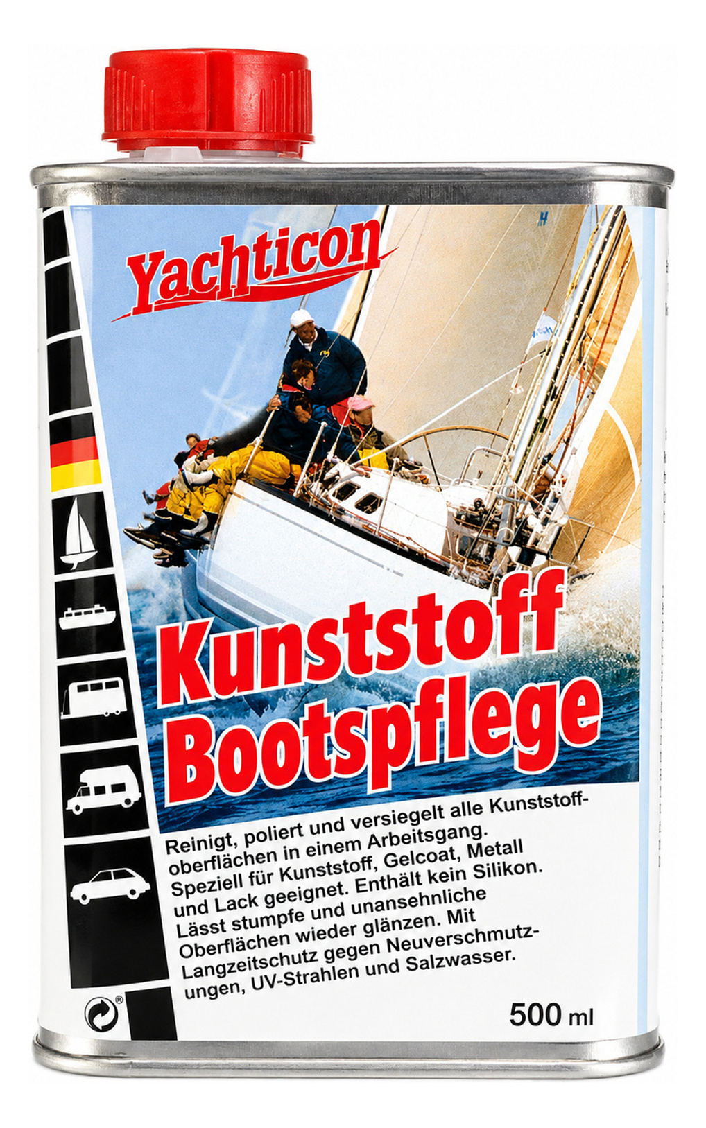 Kunststoff Bootspflege