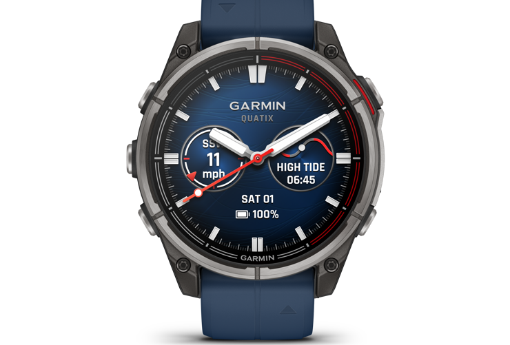 Garmin Quatix 8 Mit AMOLED Display (C) Garmin Deutschland Gmbh