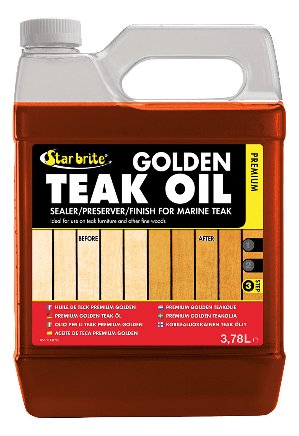 Premium Golden Teak Oil Produktbild 2