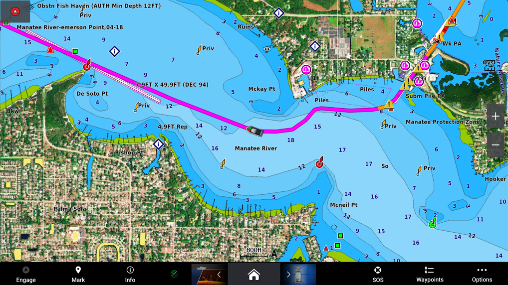 Garmin Navionics Vision +