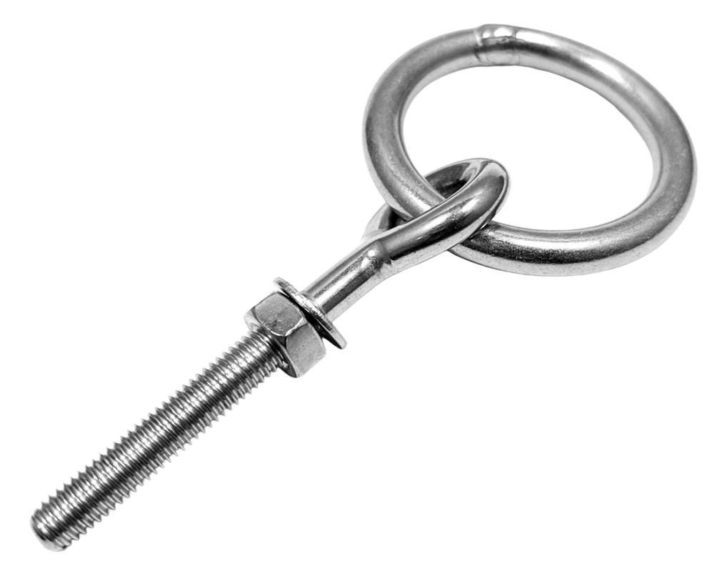 Ringbolzen mit Mutter