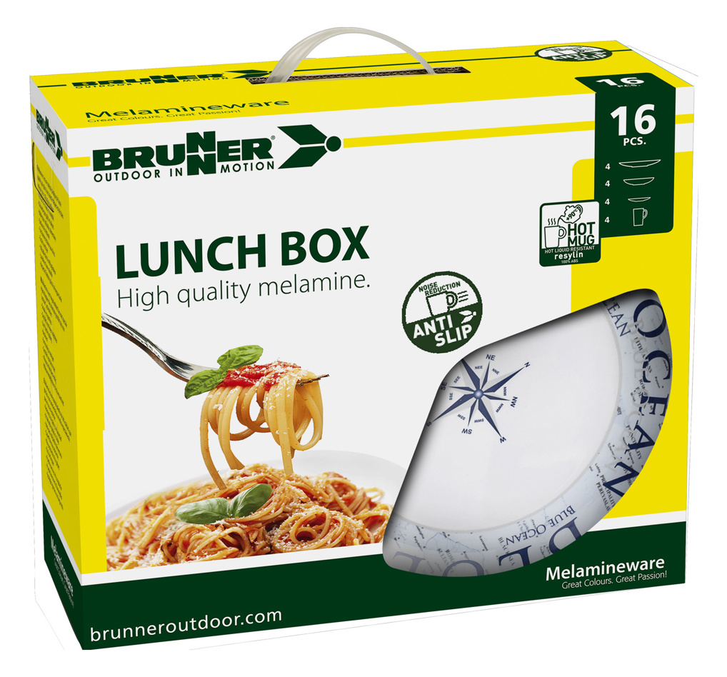 Bootsgeschirr Blue Ocean Lunch Set Produktbild 2