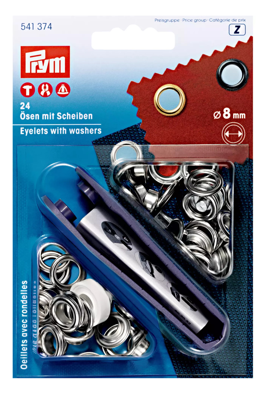 Messingöse verchromt