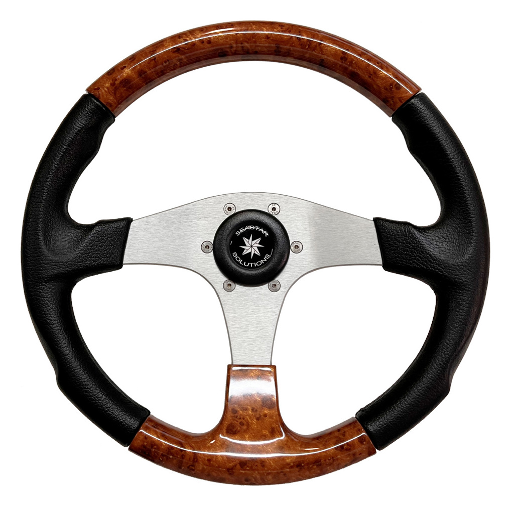 Mahagoni Steuerrad Evolution