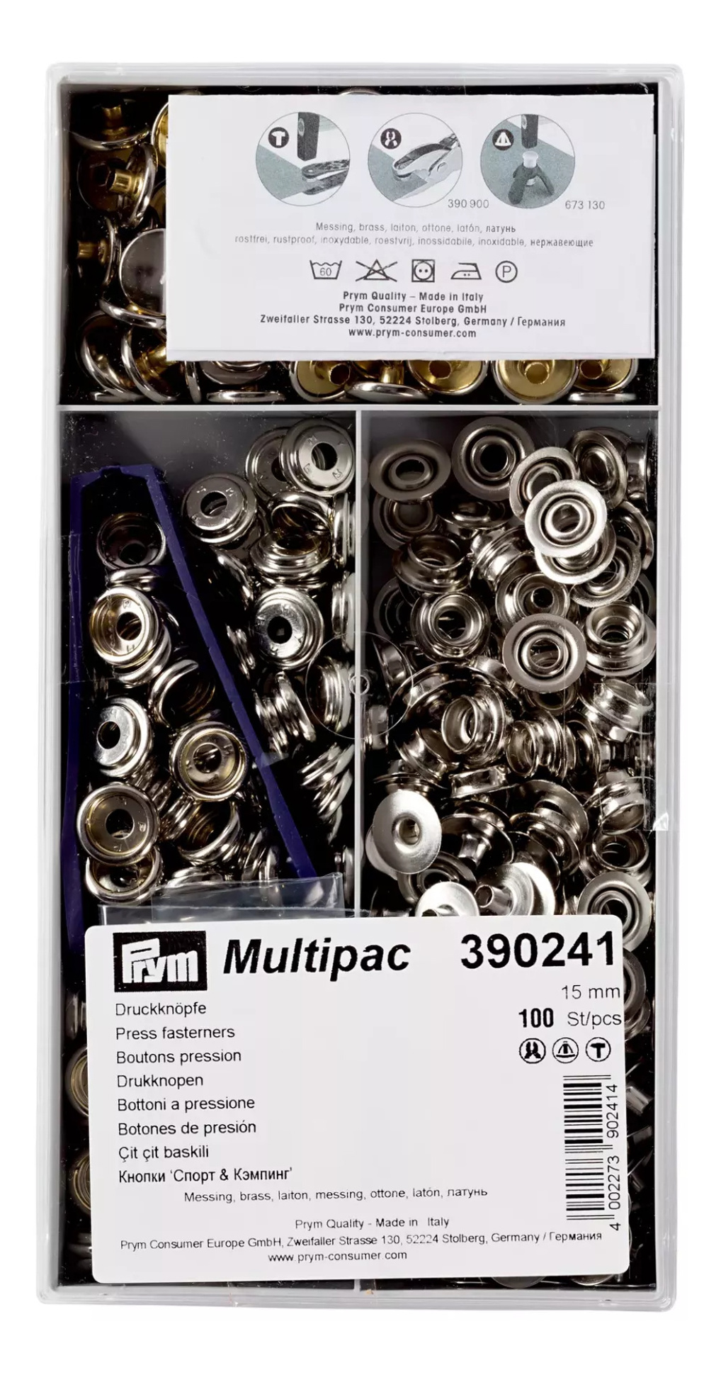 Druckknopf Produktbild 2